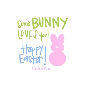 Hallmark Easter Greeting Cards (Smiling Bunny), Pack Of 6