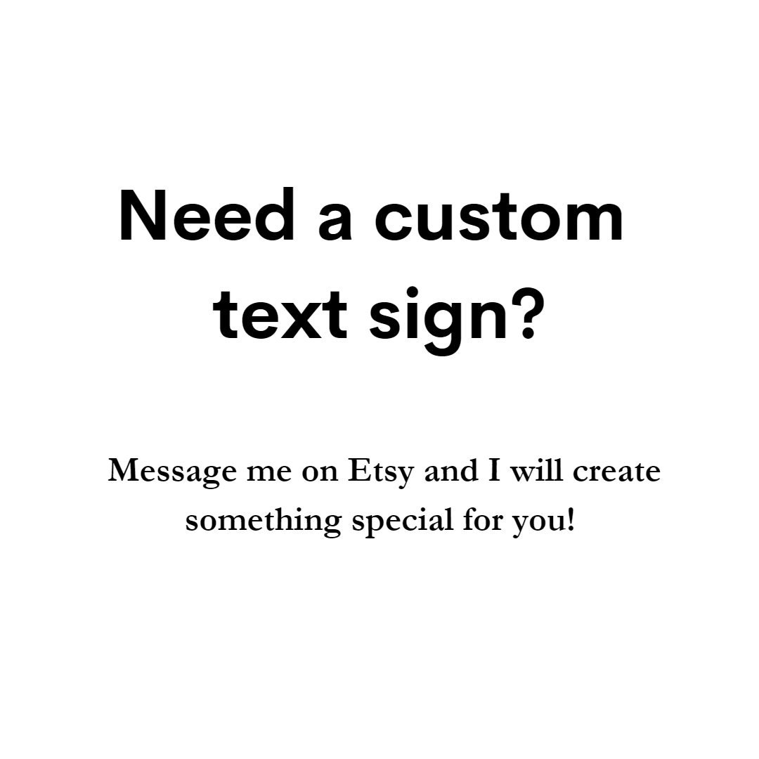 Custom Printable Sign, 8x10 Inches - Etsy