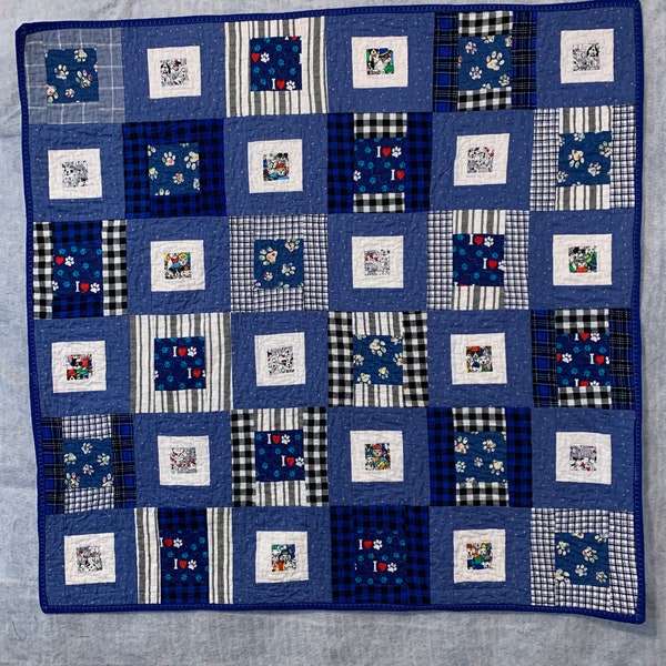 Dog Quilt Etsy