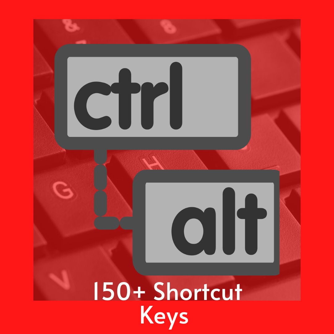 The Ultimate 150 Windows Shortcut Guide PDF Etsy