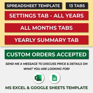 Bill Planner Excel Calendar Spreadsheet Template. Bill Tracker Spreadsheet. Google Sheets Bill Calendar. Bill & Expenses Payment Tracker.