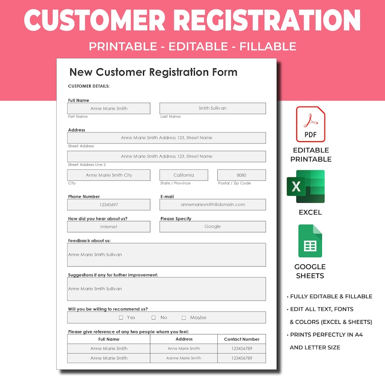 Editable &amp; Printable Visitor Log. Visitor Sign in / Sign Out Sheet ...