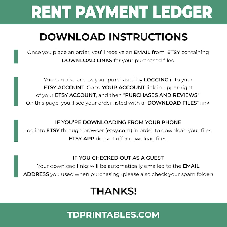 Text To Pay Rentcafe Instructions.pdf Rent Payment Ledger, Rent Payment Tracker,rent Payment Record,rent ...