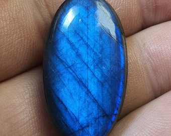 Cabochon Labradorite Bleue Rainurée