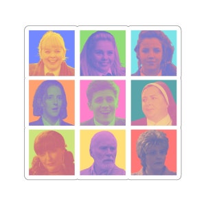 Derry Girls - Retro Pop Art Print - Sticker - Derry Girls Season 3