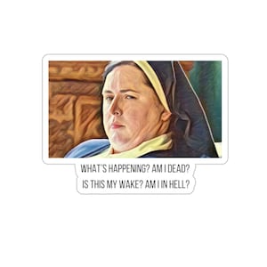 Derry Girls - Sister Michael - What&#39;s Happening - Sticker
