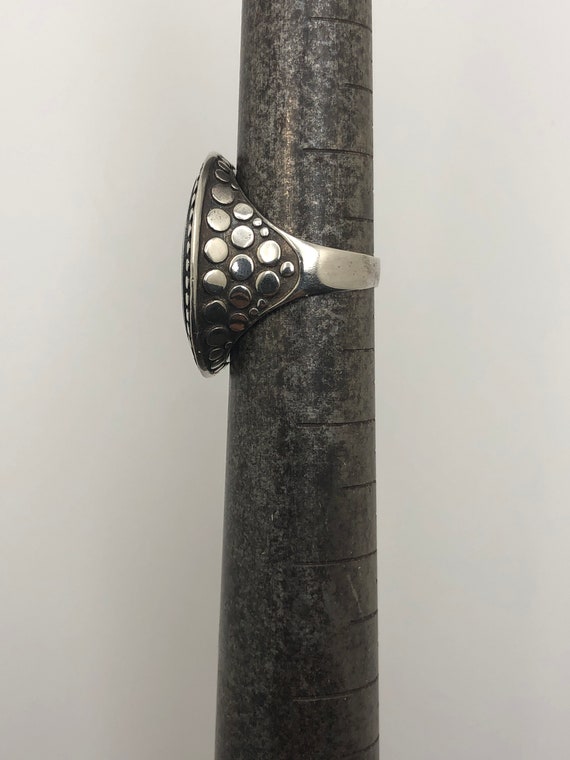 Abalone Shell Ring, Gemstone Ring, Shell Gemstone… - image 5