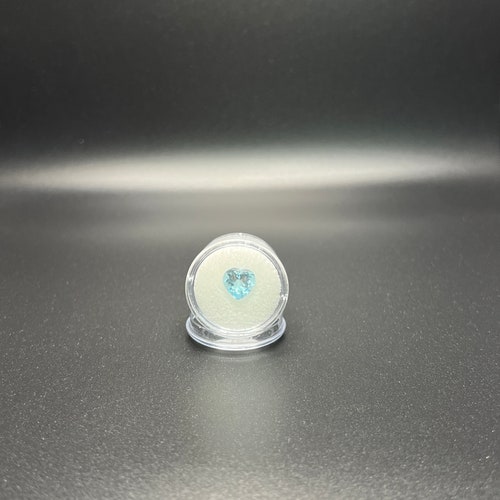 AAA Natural Blue Oval Topaz 4Ct 12mm x 12mm Heart Shape Loose Gemstone. Perfect For Jewelry Making. shops