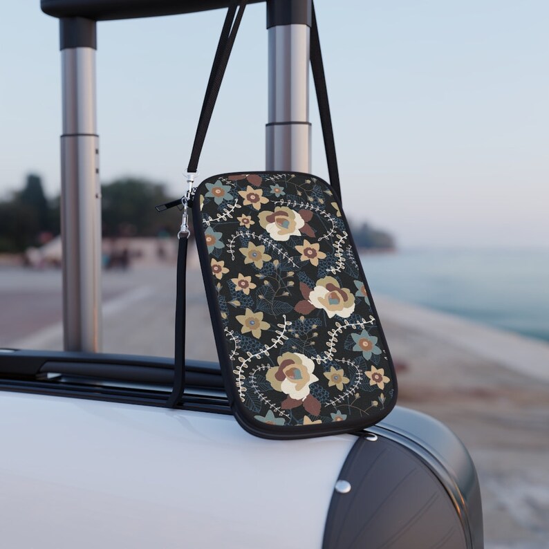 FLORAL WALLET, Family Travel Wallet, LIGHTWEIGHT Wallet, Minimalist