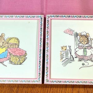 Kit Broderie Erica Wilson Hunca Munca - Beatrix Potter CK773 - Neuf Sous Film