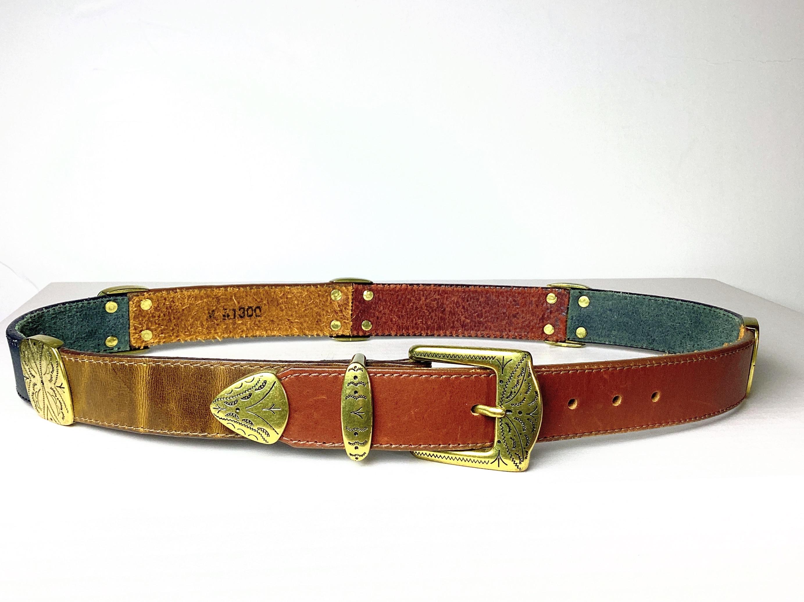 Vintage Katherine Accessories Blue Stretch Retro Belt Angel Wings Statement MCM Ginger Snaps Vintage (@gingersnapsvintage) · Gays Mills, WI main image 2