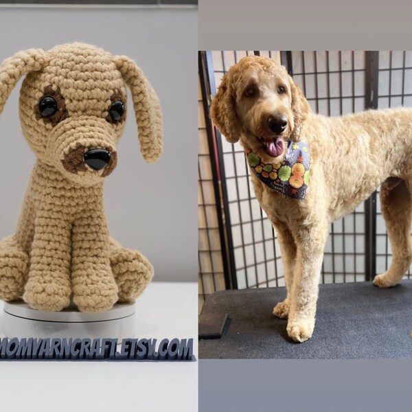 Goldendoodle Crochet Pattern Etsy