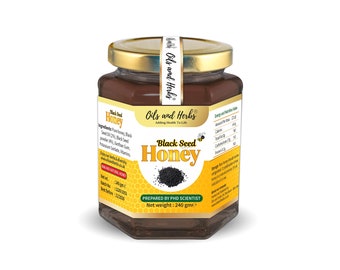 Raw Black Seed Honey