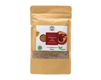 100% Pure Organic Pomegranate Peel Powder