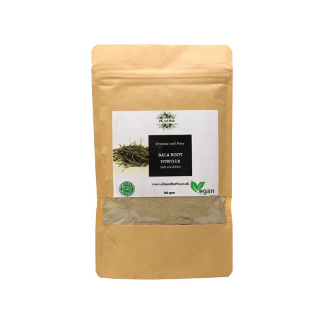 Organic Bala Root Powder-sida Cordifolia-100% Pure and Natural- No ...