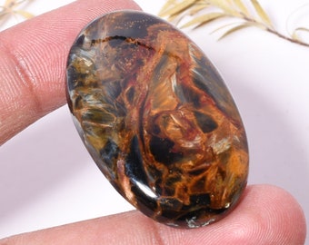 Natural Pietersite Cabochon AAA Quality Pietersite Loose Gemstone Pietersite Crystal Jewelry Pietersite Natural Gemstone For GIft Jewelry