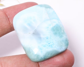 Natural Larimar Gemstone AAA Quality Larimar Loose Gemstone Larimar For GIft Jewelry Top Quality Larimar Gemstone AAA Loose Gemstone