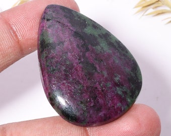 Natural Ruby Zoisite Cabochon AAA Quality Ruby Zoisite Loose Gemstone Ruby Zoisite Jewelry Ruby Zoisite  Natural For GIft Jewelry Gemstone