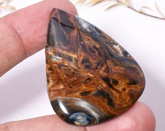 Natural Pietersite Cabochon AAA Quality Pietersite Loose Gemstone Pietersite Crystal Jewelry Pietersite Natural Gemstone For GIft Jewelry