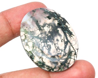 Natural Moss Agate Gemstone AAA Quality Moss Agate Loose Gemstone Moss Agate For GIft Jewelry Moss Agate Gemstone Top Quality Loose Stone