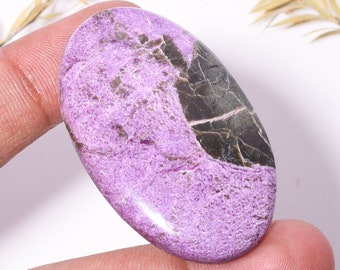 Natural Purpurite Cabochon AAA Quality Purpurite Loose Gemstone Purpurite Crystal Jewelry Purpurite Natural Gemstone GIft Jewelry Gemstone