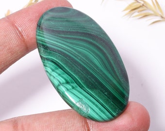 Natural Malachite Gemstone AAA Quality Malachite Loose Gemstone  Green Malachite For GIft Jewelry Malachite Gemstone Top Quality Loose Stone