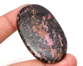 Natural Rhodonite Cabochon AAA Quality Rhodonite Loose Gemstone Rhodonite For GIft Jewelry Rhodonite Gemstone Top Quality Loose Gemstone