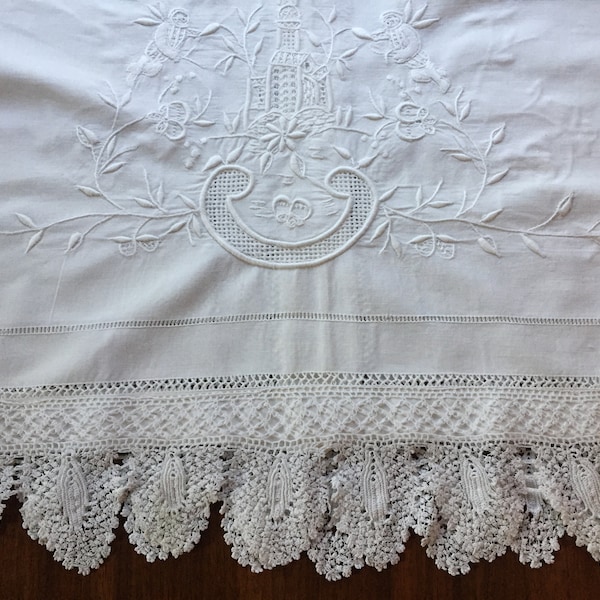 Antique Pillowcase Etsy