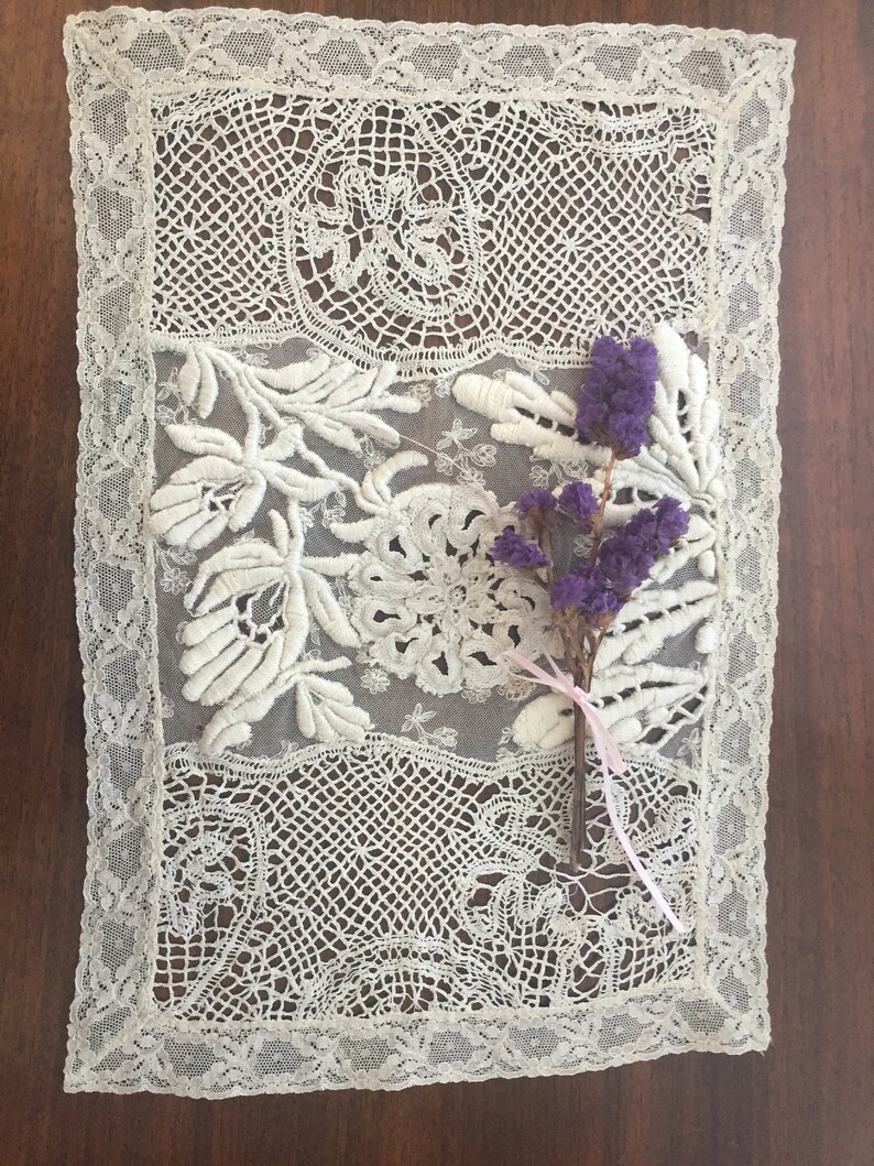 FRENCH NORMANDY Lace Needle Lace Bobbin Lace Heavy Etsy