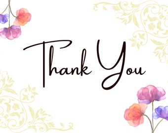 Printable Thank You Card Funny Card Downloadable Digital - Etsy