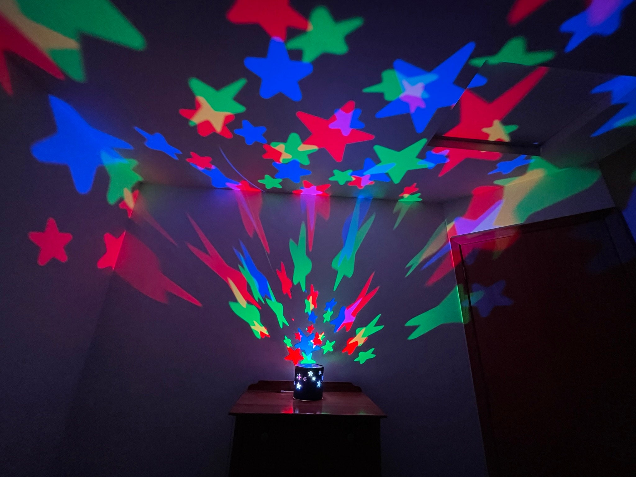 Led Rests 6 Inch Decorative Cylinder Light Rests on Surface, and Projects Super ...
