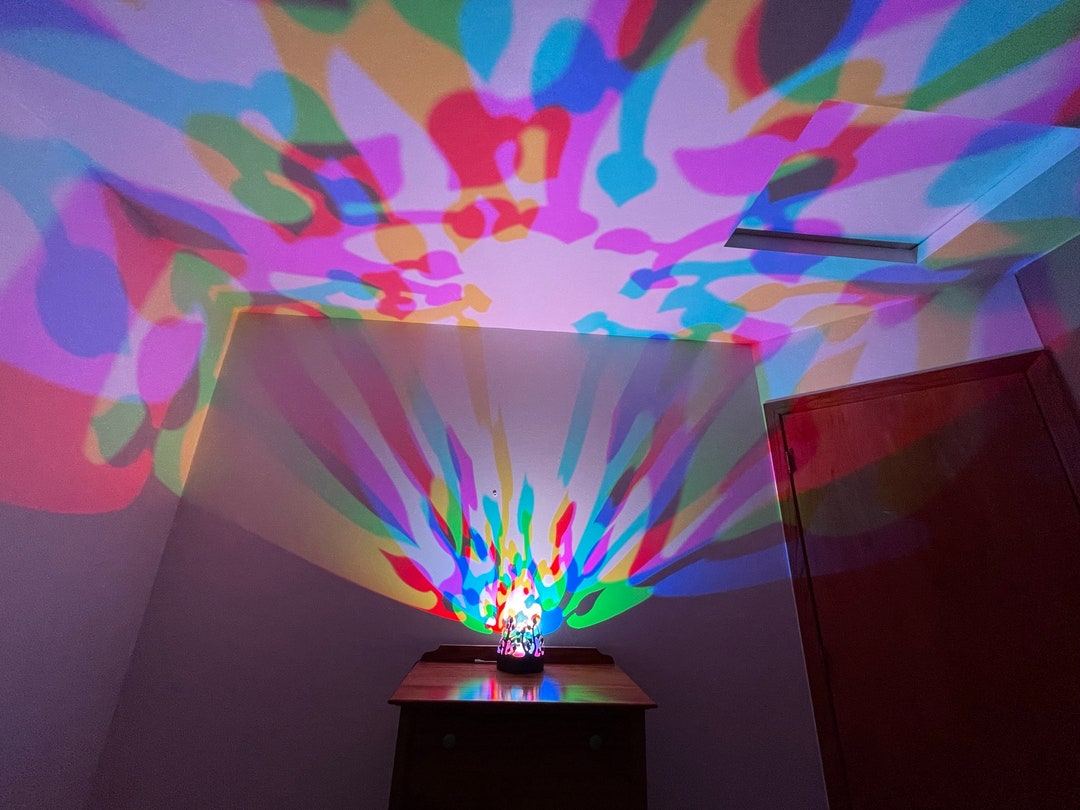 Led Rests 6 Inch Decorative Cylinder Light Rests on Surface, and Projects Super ...