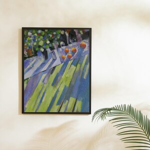Citrus Original Oil Painting: 20x24&quot; Orange Still Life Art on Canvas