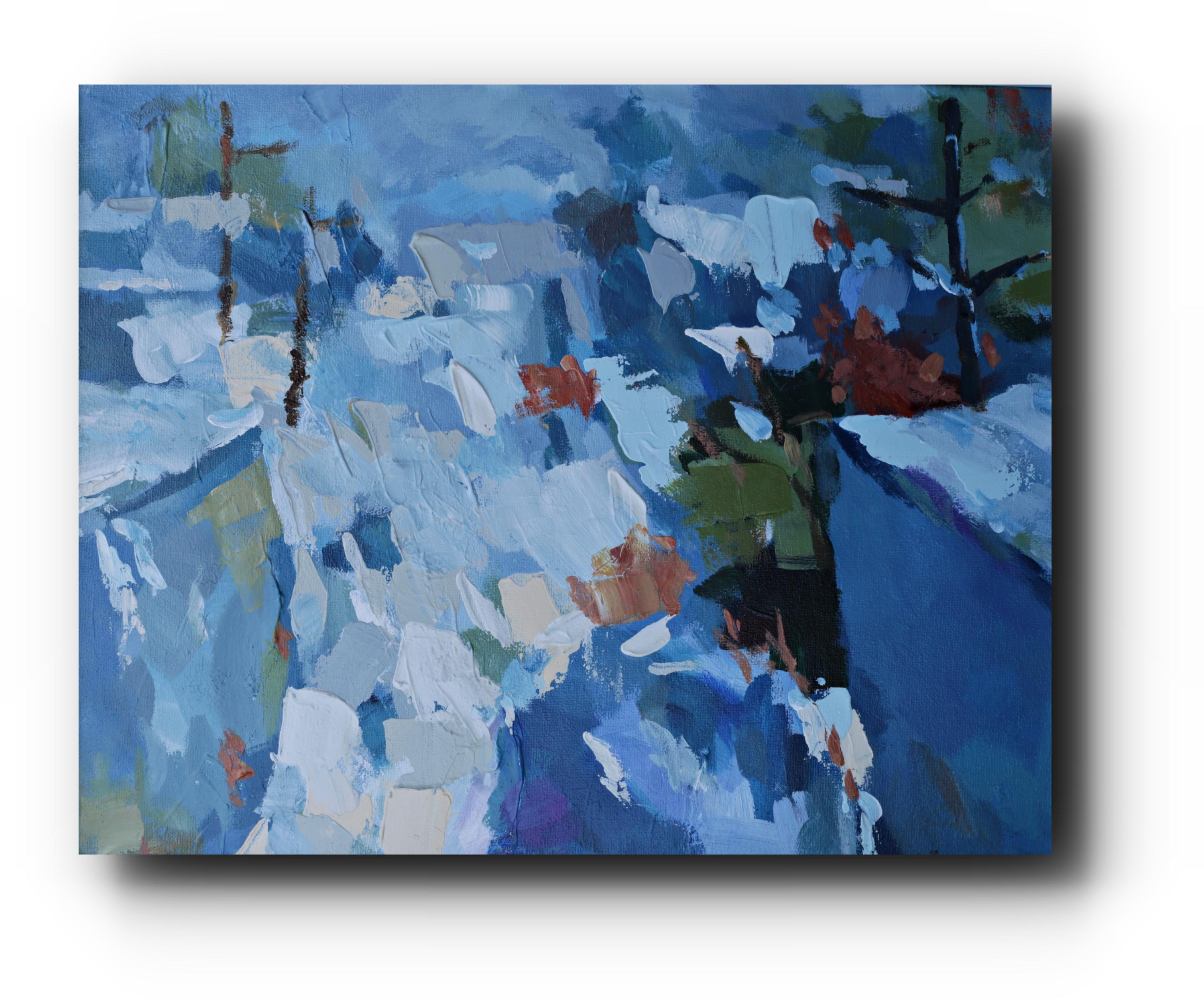 油絵 絵画 【雪景色】 油絵 絵画【雪景色】 絵画 HR 通販 6801498｜Creema(クリーマ)