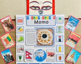 Nepal Cooking Unit Study / Nepal Unit Study / Digital Download / Nepal, recipes for kids, Nepal recipes, homeschool