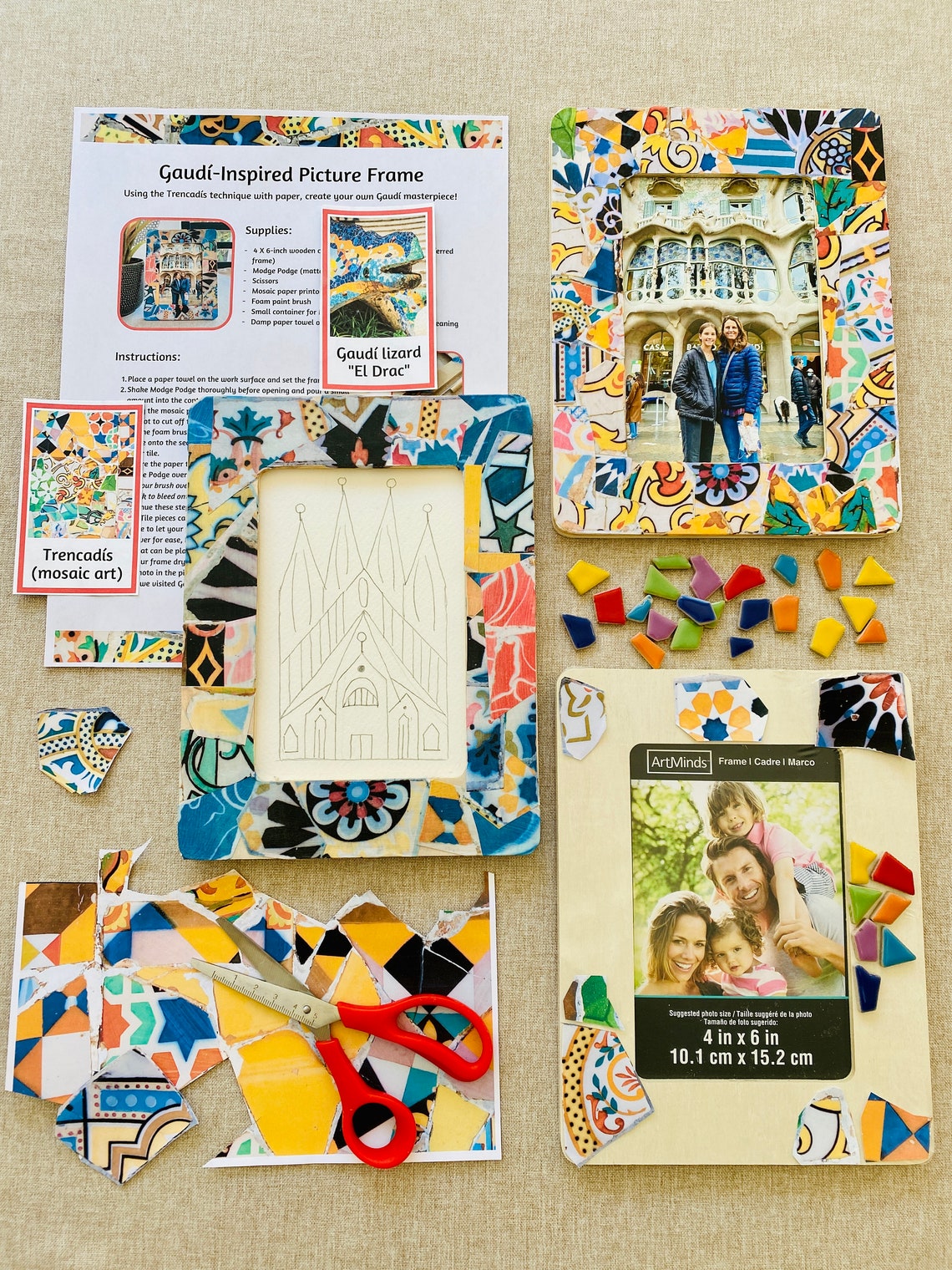 Antoni Gaudi Unit Study/ Spain Unit Study / SPAIN Europe Spanish Unit ...