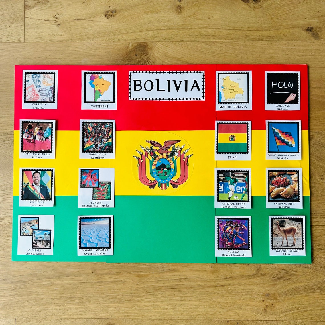 Bolivia Unit Study /bolivia School Project / School Project