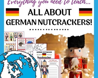 German Nutcracker Unit Study / Germany Unit Study / Christmas Activities for Kids / Nutcracker / Christmas / Digital Download