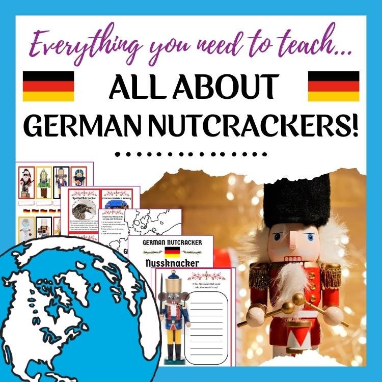 German Nutcracker Unit Study / Germany Unit Study / Christmas Activities for Kids / Nutcracker / Christmas / Digital Download