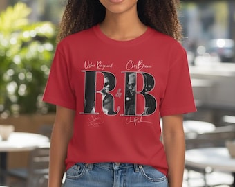 R&B Raymond and Chris signature unisex concert T-shirt tour merch matching best friend tee