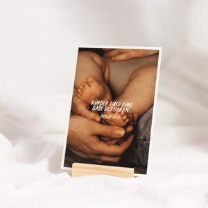 Postkarte A6 „Kinder sind eine Gabe des Herrn“