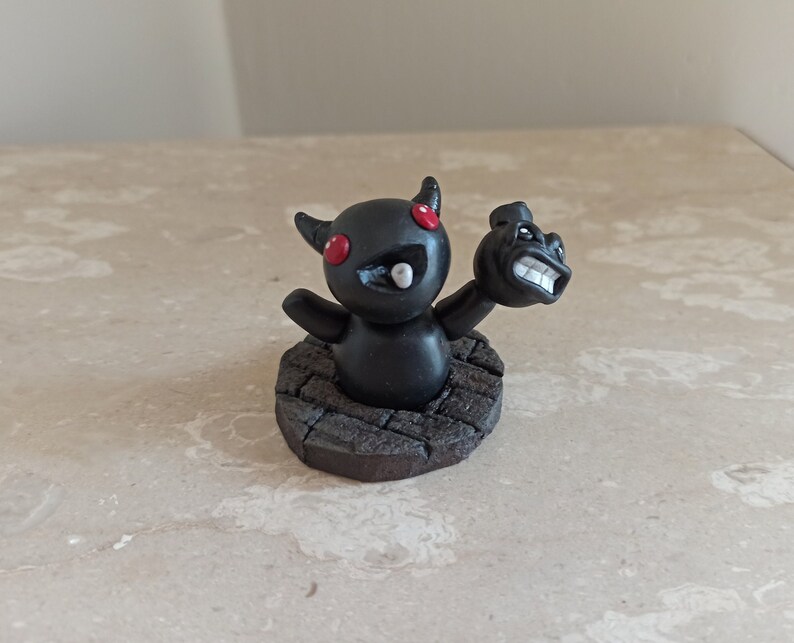 The Binding of Isaac Little Horn Mini Figure Polymer Clay Etsy