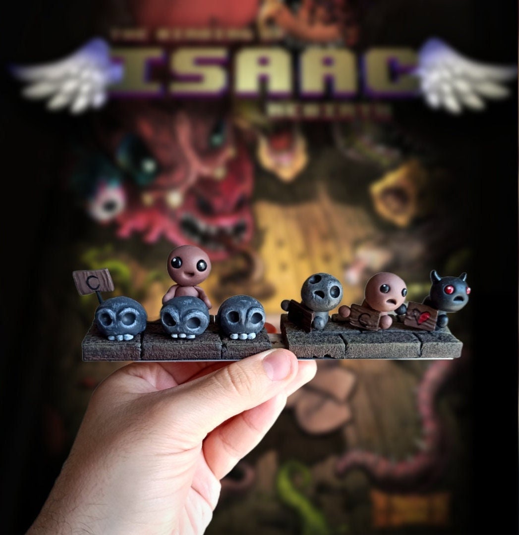 The Binding of Isaac Shell Game Beggar Devil Beggar Etsy