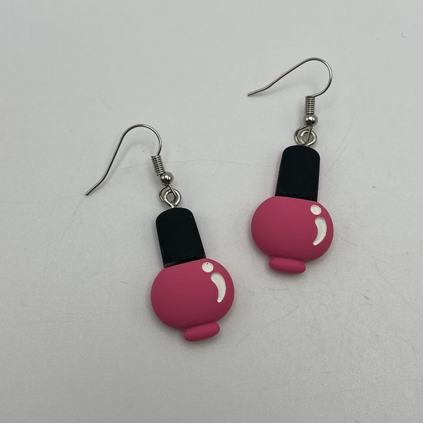Nail Earrings Etsy