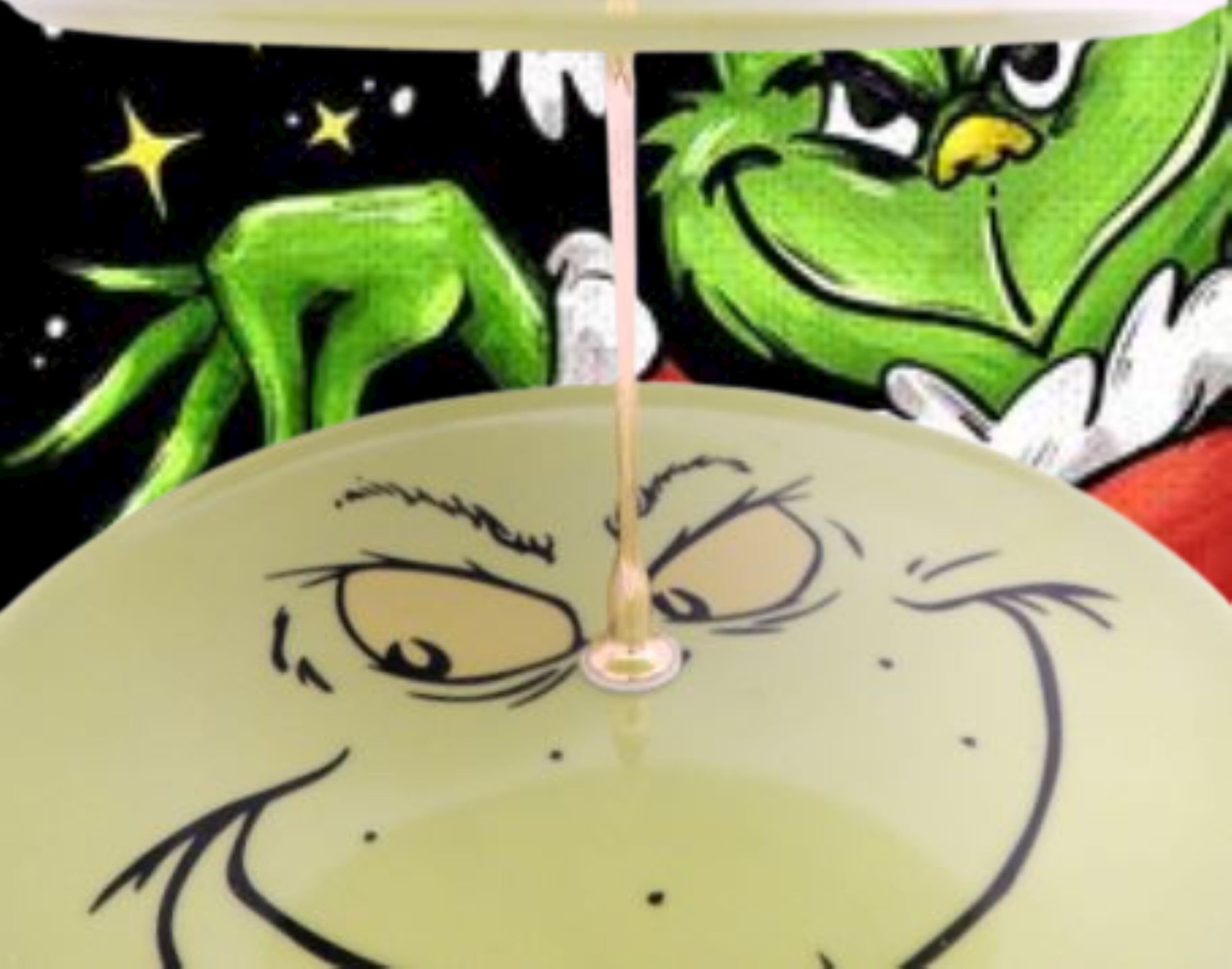 How the Grinch Stole Christmas Three Tier Serving Plate Set 8 & 10 Inch