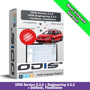 ODIS Service 5.1.6 + Engineering 9.2.2 VMware/VirtualBox Image (Digital Download)