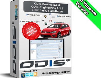 ODIS Service 5.1.6 + Engineering 9.2.2 VMware/VirtualBox Image (Digital Download)