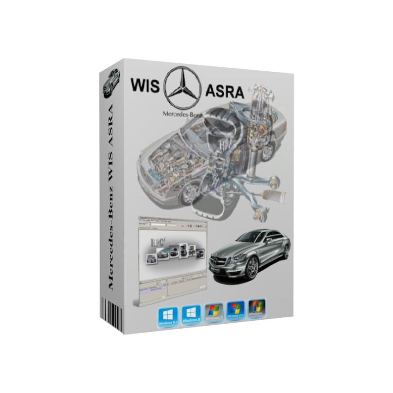 Mercedes Benz WIS ASRA 10.2020 Multilingual v2020 VirtualBox Digital Download image 1