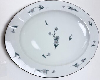 Vintage Noritake Quentin pattern large serving platter