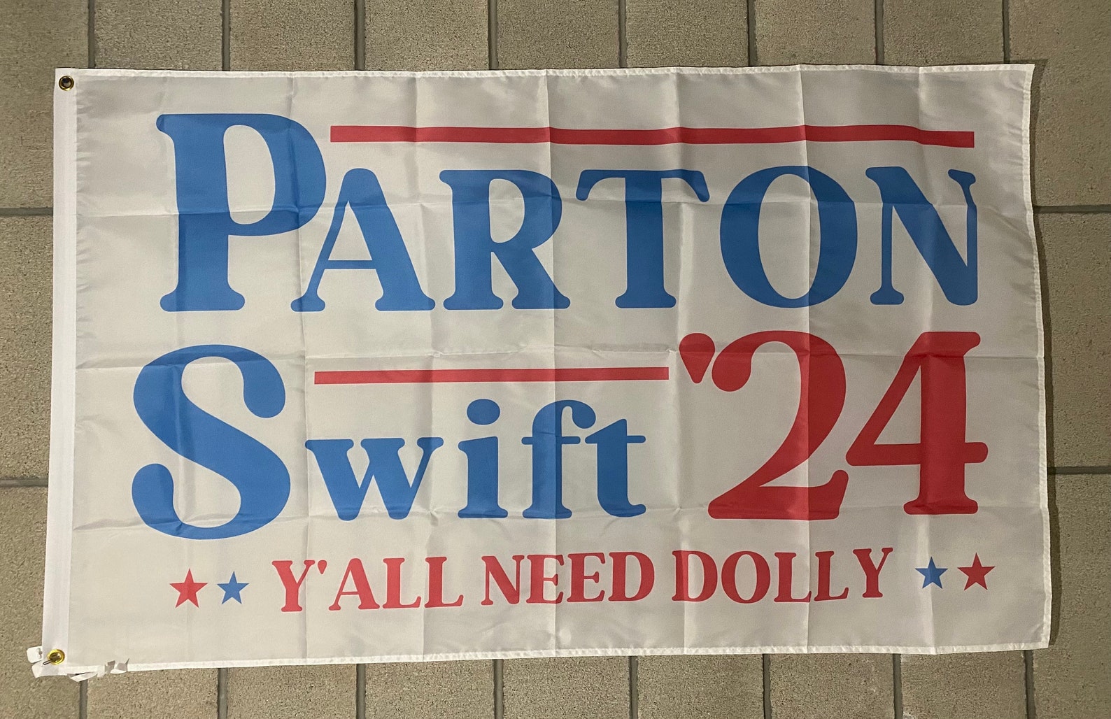 Dolly Parton for President 2024 Flag FREE SHIP Taylor Swift the Eras